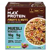 1 - RiteBite Max Protein Muesli Munchies,  240 g  Fruits & Nuts 