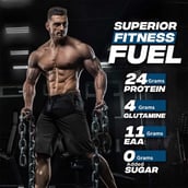 4 - Big Muscles Essential Whey Protein,  2.2 lb  Dutch Chocolate 