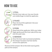 8 - Sirona Premium Applicator Tampons,  16 Piece(s)/Pack  Normal Flow 