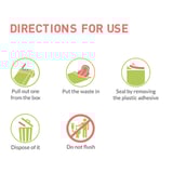 4 - Sirona Disposal Bag,  45 Piece(s)/Pack  Sanitary and Diapers 