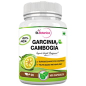 St.Botanica Garcinia Cambogia Weight Loss Formula 60% HCA (500 mg),  90 veggie capsule(s) 
