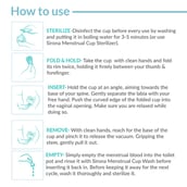 8 - Sirona Pad Free Periods Menstrual Cup,  1 Piece(s)/Pack  for Women (Small) 