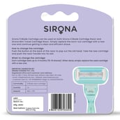 8 - Sirona 5 Blade Razor Cartridge,  2 Piece(s)/Pack  for Women 