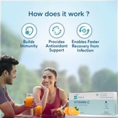 HealthKart HK Vitals Vitamin C,  60 tablet(s)  Unflavoured 