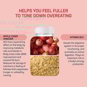 3 - Azani Active Nutrition Apple Cider Vinegar,  30 gummies  Green Apple (Pack of 2) 