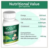 3 - Vogue Wellness Green Coffee Bean Extract, 60 capsules