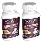 1 - Vogue Wellness Daily Multivitamin,  60 softgels  Unflavoured (Pack of 2) 