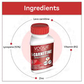 3 - Vogue Wellness L-Carnitine, 60 tablet(s) Unflavoured