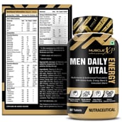 8 - MuscleXP Men Daily Vital Energy,  60 tablet(s)  Unflavoured Pack of 2 