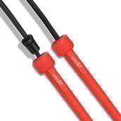8 - MuscleXP Skipping Rope,  Red & Black  Free Size 