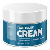1 - Azani Active Care Rash Relief Cream, Colloidal Oatmeal Tea Tree Oil& Epsom Salt 50 g