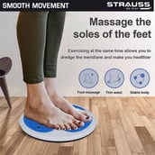 6 - Strauss Tummy Twister,  Blue and White  100 kg 