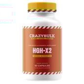 1 - Crazybulk HGH-X2 Natural Alternative,  60 capsules  Unflavoured 