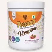 1 - PRO360 Respiro Nutritional Beverage Mix,  Strawberry  0.55 lb 