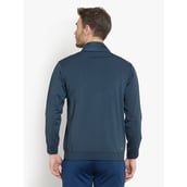 2 - John Ally Jacket for Men with Two Side Zipper Pocket,  Airforce  Large 