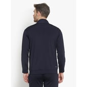 2 - John Ally Jacket for Men with Two Side Zipper Pocket,  Navy  2XL 