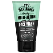 1 - Man Arden Daily Multi-Action Anti Acne Face Wash,  100 ml  with Power Duo Tea Tree + Salicylic Acid 