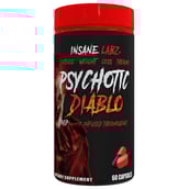 1 - Insane Labz Psychotic Diablo,  60 capsules  Unflavoured 