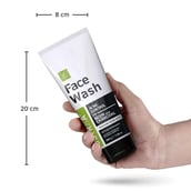 8 - Ustraa Face Wash,  200 g  with Neem & Charcoal 
