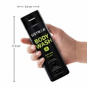 9 - Ustraa Body Wash,  250 ml  Green Clay (Pack of 2) 