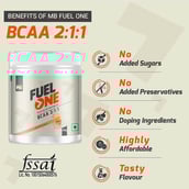 9 - MB Fuel One BCAA 2:1:1,  0.55 lb  37 Servings  Fruit Punch 