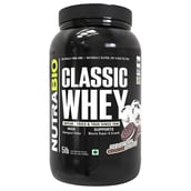 1 - NutraBio Classic Whey Protein,  5 lb  Ice Cream Cookie Dream 