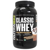 1 - NutraBio Classic Whey Protein,  5 lb  Chocolate Milkshake 