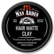 1 - Man Arden Hair Matte Clay,  50 g  for All Types of Hair 