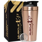 1 - MuscleXP Classic XP Stainless Steel Shaker Blender,  Copper  750 ml 