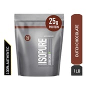 3 - Isopure Low Carb,  1 lb  Dutch Chocolate 