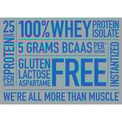 12 - Isopure Zero Carb Protein Powder, 3 lb Creamy Vanilla