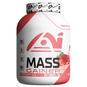 1 - Absolute Nutrition Mass Gainer, 6.6 lb Strawberry