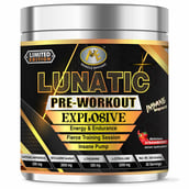 1 - Muscle Epitome The Lunatic Pre-Workout,  0.66 lb  Strawberry 
