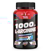 1 - Wild Buck L-Arginine 1000mg,  60 capsules 