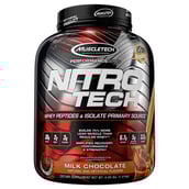 1 - MuscleTech NitroTech Performance Series,  4 lb  Milk Chocolate- USA 