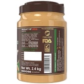 2 - Alpino Peanut Butter (Unsweetened),  2.4 kg  Natural Smooth 