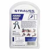 7 - Strauss Adjustable Hand Grip Strengthener,  Black and Green 
