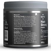 4 - Setu Hair: Strong Powder,  150 g  Lemon 