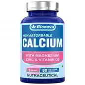 1 - Bionova Calcium with Magnesium, Zinc & Vitamin D3,  90 tablet(s)  Unflavoured 