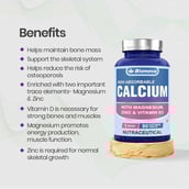 3 - Bionova Calcium with Magnesium, Zinc & Vitamin D3,  90 tablet(s)  Unflavoured 