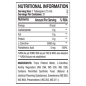 2 - ANS Performance DIABLO L-Carnitine 3000,  0.473 ml  Berry Blast 