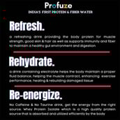 3 - Voll Sante Profuze Protein Water,  250 ml  Lychee Pack of 6 