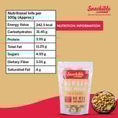 3 - Snackible Bombay Chaat Makhana, Unflavoured 30 g