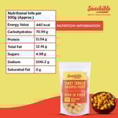 3 - Snackible Chickpea Puffs,  Tangy Tomato  35 g 