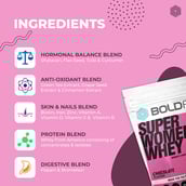 5 - Boldfit Super Women's Whey Protein Powder,  0.44 lb  Chocolate 