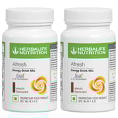 Herbalife Afresh Energy Drink Mix (Pack of 2),  0.050 kg  Elaichi 