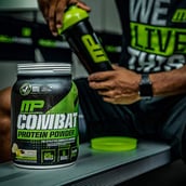 7 - MusclePharm Combat Powder,  4 lb  Chocolate Milk 
