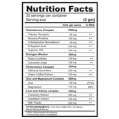 2 - Muscle Asylum Test Testosterone Booster,  90 g  Unflavoured 