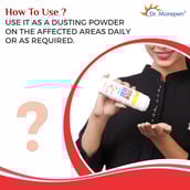 5 - Dr. Morepen Itch Beat Antifungal Dusting Powder,  Skin Itching  100 g 