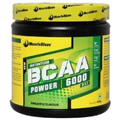 MuscleBlaze BCAA 6000 OP old,  0.88 lb  50 Servings  Pineapple 
